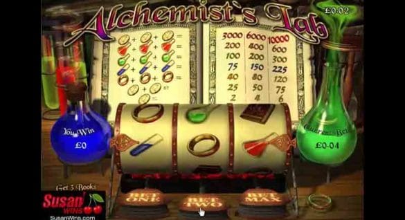 Alchemist lab slot