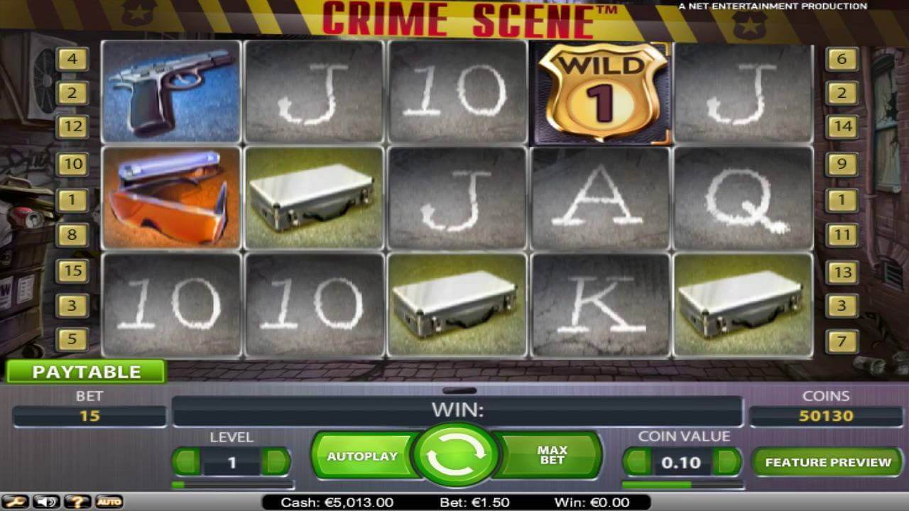 Crime scene slot