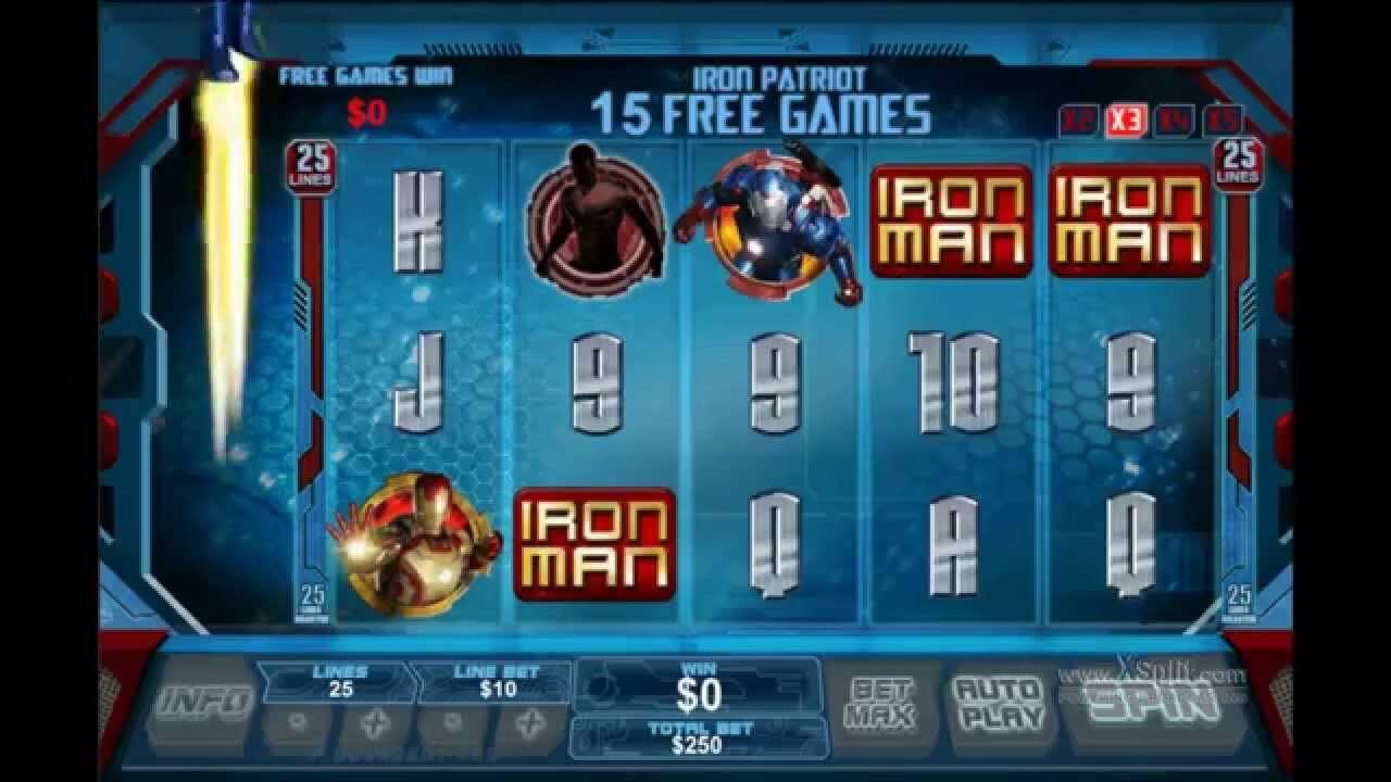 Iron man slot