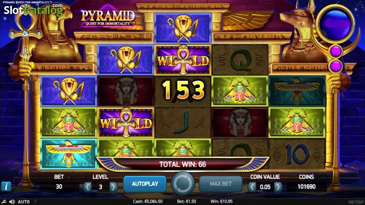 Pyramid quest for immortal slot