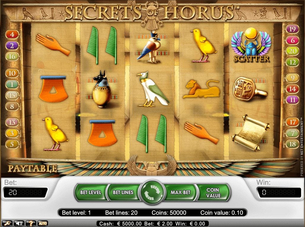 Secret of horus slot