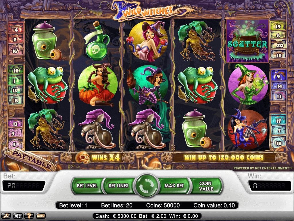 Wild witches slot