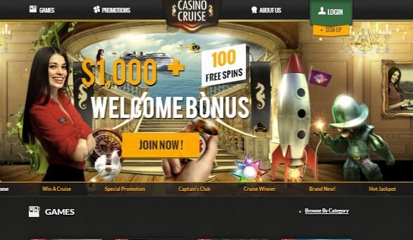 Casino Cruise casino screenshot