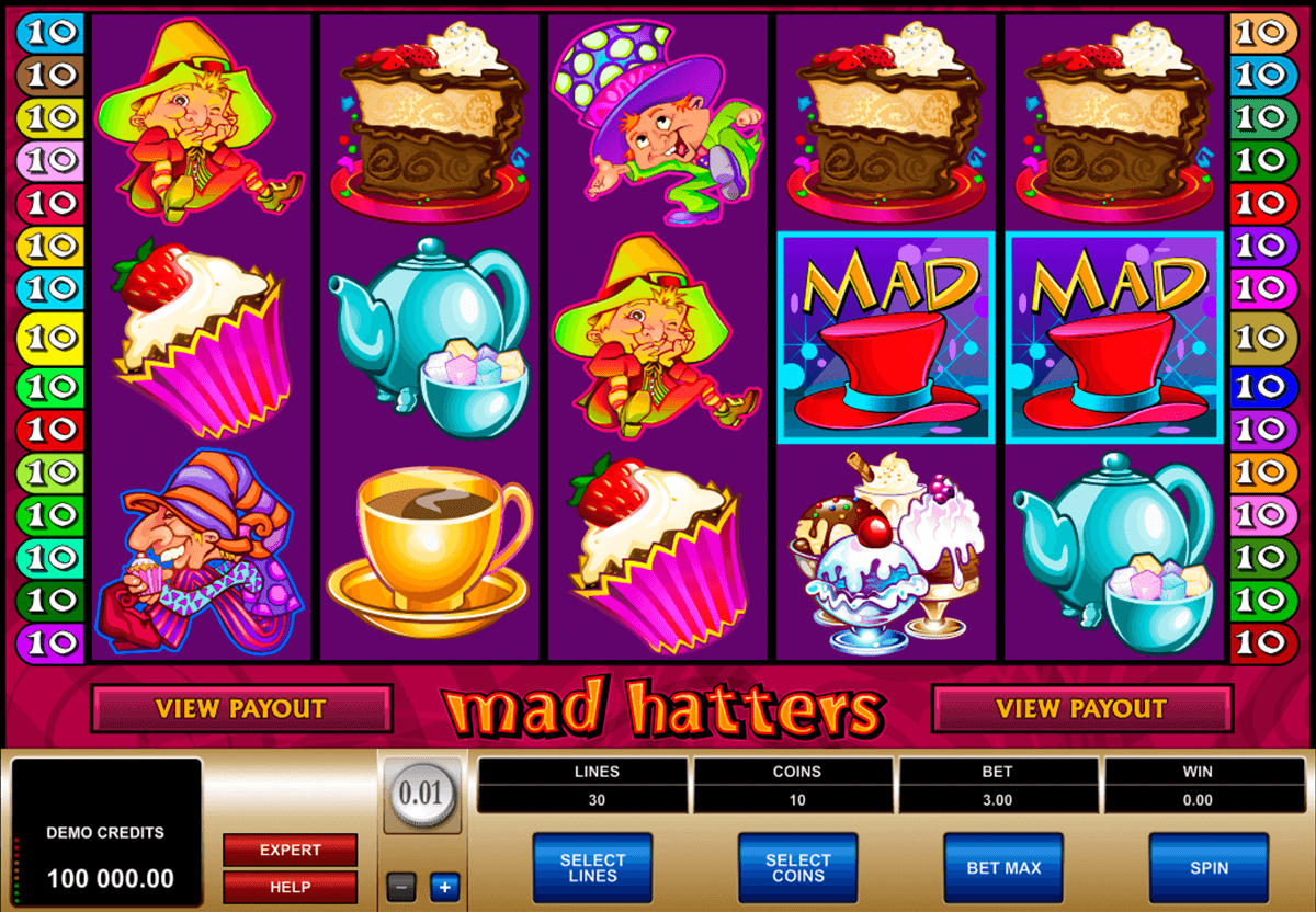 Mad hatters slot