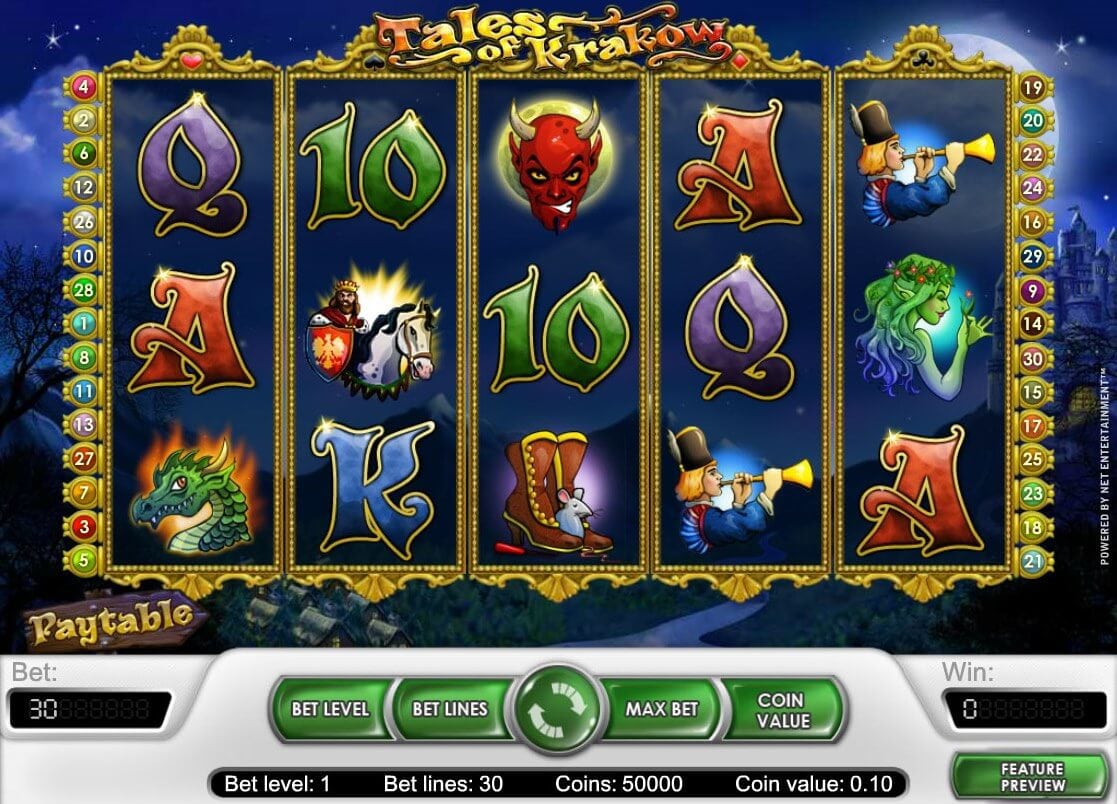 Tales of krakow slot