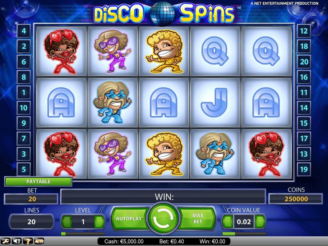 Discospins slot