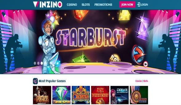 Winzino Casino Screenshot