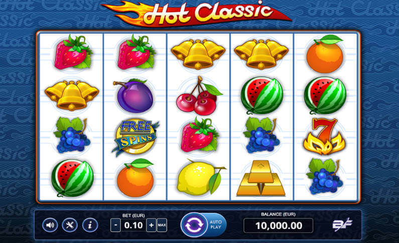 Hot Classic – a Brand New Slot Machine From BF Games