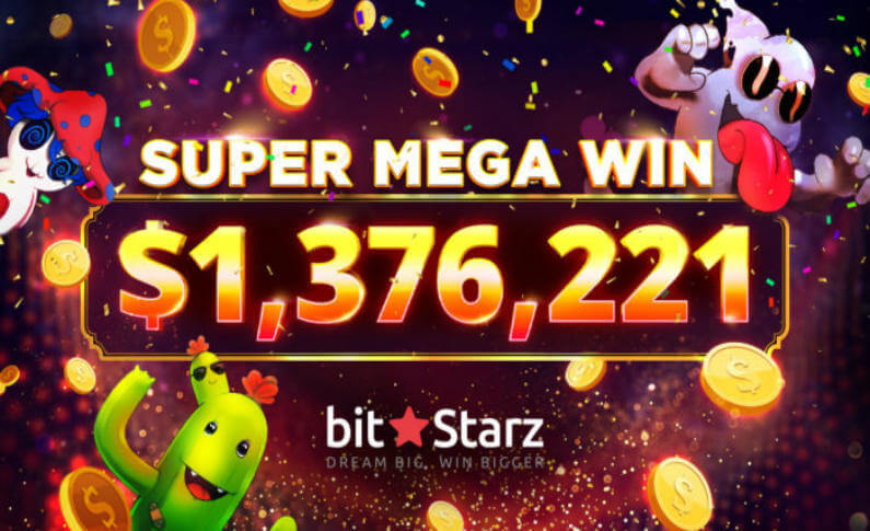 Lucky Gambler Wins over 1 Million Pounds at BitStarz