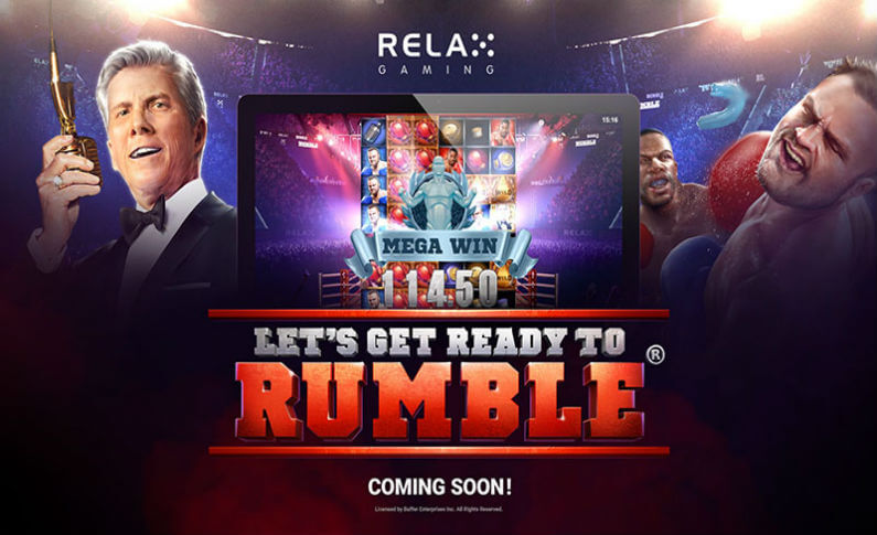 Relax Gaming Releases Let S Get Ready To Rumble Hitcasinobonus Com