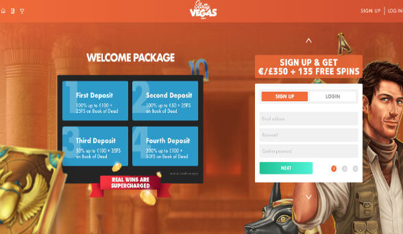 Slotty Vegas Casino screenshot