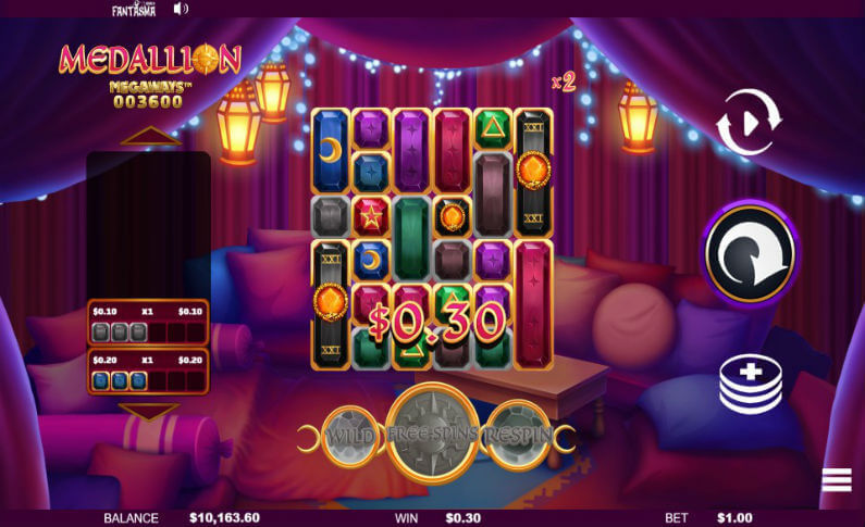 Fantasma Games Releases Medallion Megaways Slot