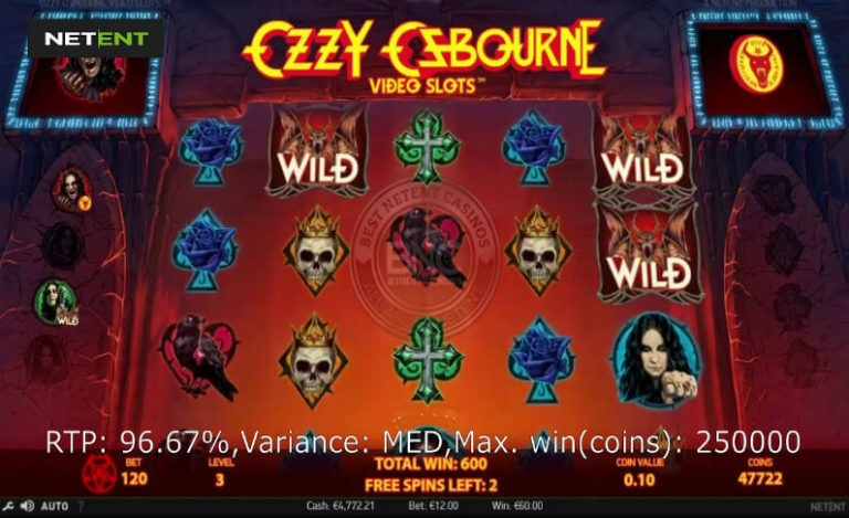 ozzy osbourne netent