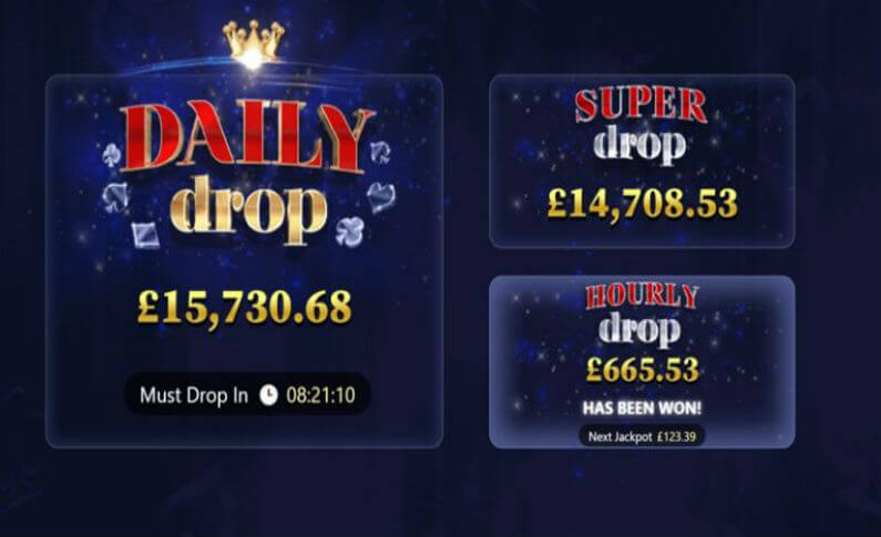 Daily Drop Jackpots from Red Tiger Gaming - HitCasinoBonus.com